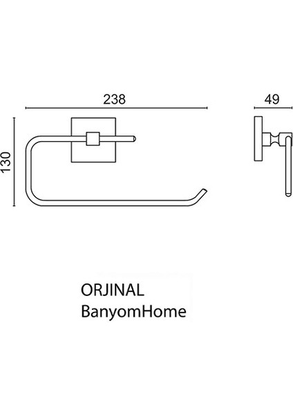 KU10-060 Paslanmaz Pirinç Kumru Açık Kağıt Havluluk fiyatları