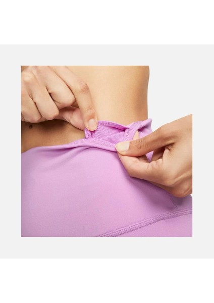 One High-Waisted 7/8 Training Mor Spor Tayt DV9020 indirimleri
