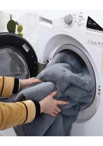 Kaymaz Taban Peluş Yolluk Post Shaggy Çocuk Odası Oturma Odası Salon Mutfak Halısı fırsatları