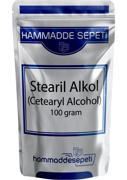 Stearil Alkol Cetearyl Alcohol 100 Gram