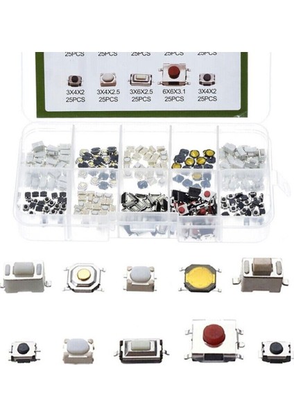 Araba Kumanda Butonu Garaj Kumanda Butonu 250 Adet