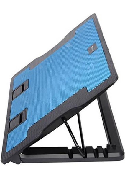 Kademeli Notebook Laptop Soğutucu Ergostand 9 - 17" Yükseklik Ayarlı 5 Kademeli