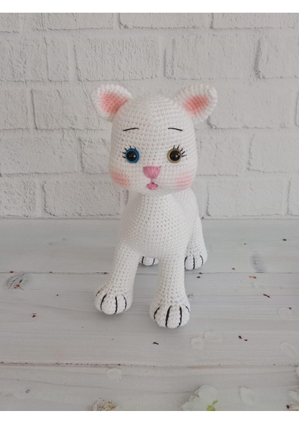 Van Kedicik Amigurumi Organik Oyuncak