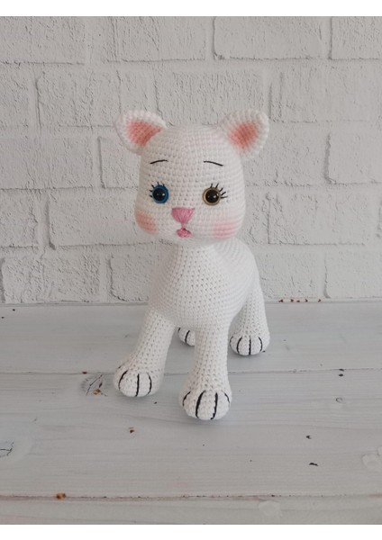 Van Kedicik Amigurumi Organik Oyuncak