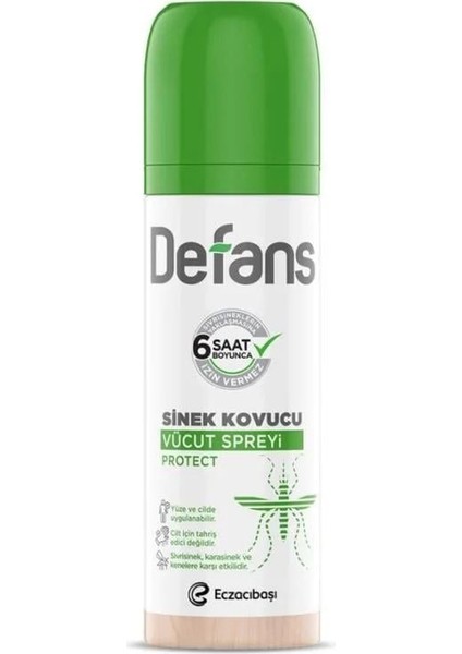 Sinek Kovucu Vücut Spreyi Protect 100 ml