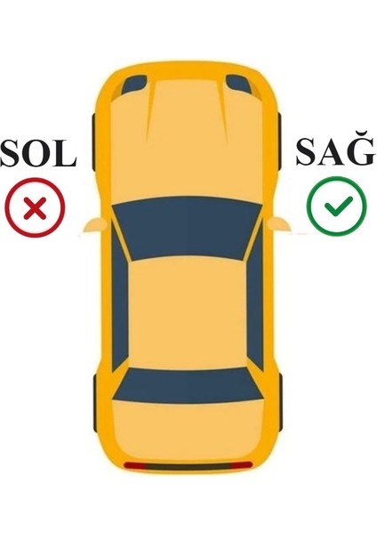Jetta 2006-2011 Model Arası Uyumlu Ön Sağ Yolcu Tarafı Orijinal Kapı Kasa Fitili