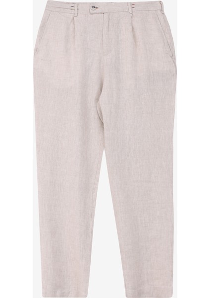 Sseinse Normal Bel Dar Paça Slim Fit Bej Erkek Pantolon Pse1244Ss Pantolonbej