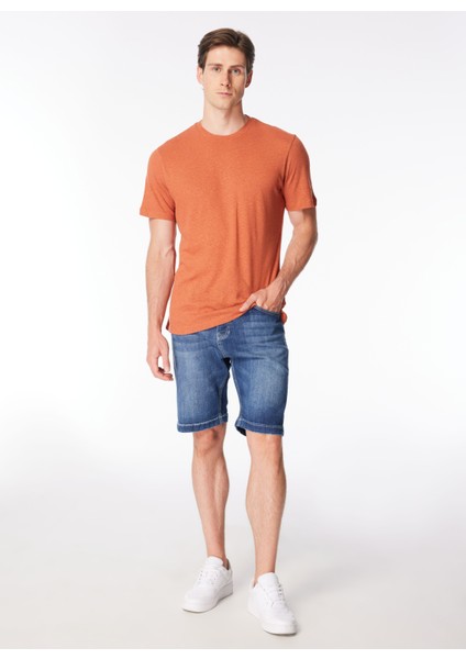 Bisiklet Yaka Düz Kırık Beyaz Erkek T-Shirt TE2727SS T-Shirtkırık Beyaz modelleri