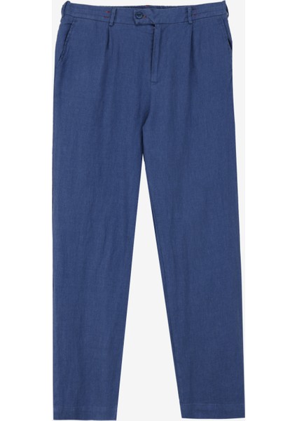Sseinse Normal Bel Dar Paça Slim Fit Çivit Erkek Pantolon Pse1244Ss Pantolonçivit Mavi