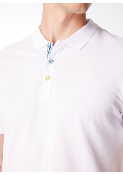 Polo Yaka Düz Beyaz Erkek T-Shirt PE2706SS T-Shirtbeyaz fırsatları