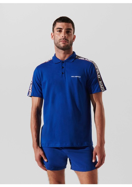 Baskılı Lacivert Erkek Polo T-Shirt 241M2206658 fiyatları