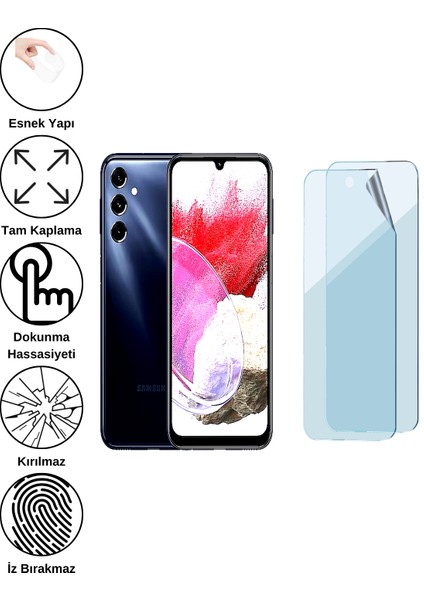Samsung Galaxy M34 5g esnek Hydrojel Kırılmaz Cam Ekran Koruyucu film