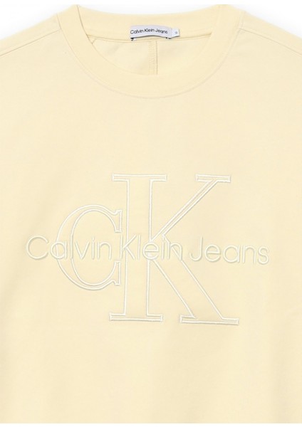 Baskılı Erkek Çocuk Krem Sweatshırt IB0IB02281YAB fiyatları