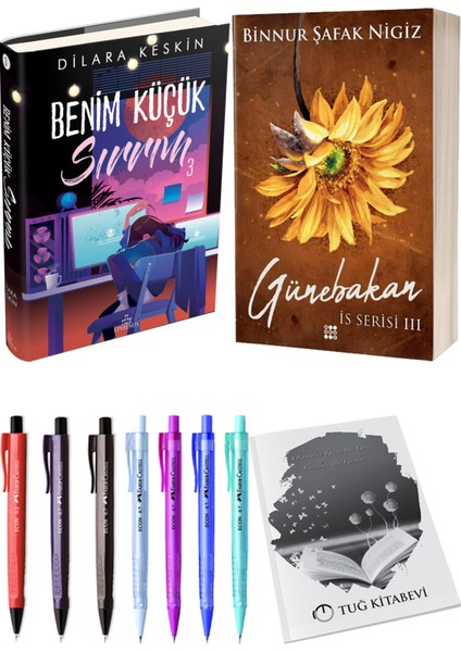 Is Serisi 3 Günebakan Ciltli Binnur Şafak Nigiz ve Ephesus Benim Küçük Sırrım 3 Ciltli Dilara Keskin 2li Set