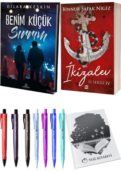 Is Serisi 4 Ikizalev Ciltli Binnur Şafak Nigiz ve Ephesus Benim Küçük Sırrım 1 Ciltli Dilara Keskin 2li Set
