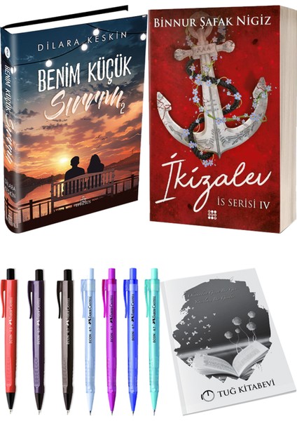 Is Serisi 4 Ikizalev Ciltli Binnur Şafak Nigiz ve Ephesus Benim Küçük Sırrım 2 Ciltli Dilara Keskin 2li Set
