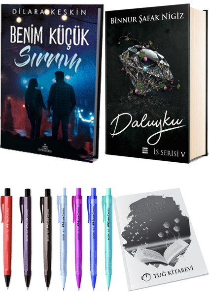 Is Serisi 5 Daluyku Ciltli Binnur Şafak Nigiz ve Ephesus Benim Küçük Sırrım 1 Ciltli Dilara Keskin 2li Set