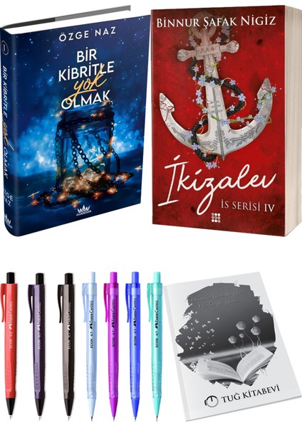 Is Serisi 4 Ikizalev Ciltli Binnur Şafak Nigiz ve Guardian Bir Kibritle Yok Olmak 1 Ciltli Özge Naz 2li Set