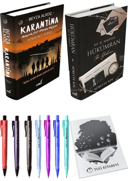 Hükümran 1: İki Yabancı - Karantina 4 + Kalem + Not Defteri