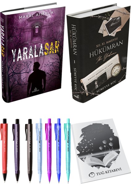 Hükümran 1: İki Yabancı - Yaralasar 3 + Kalem + Not Defteri