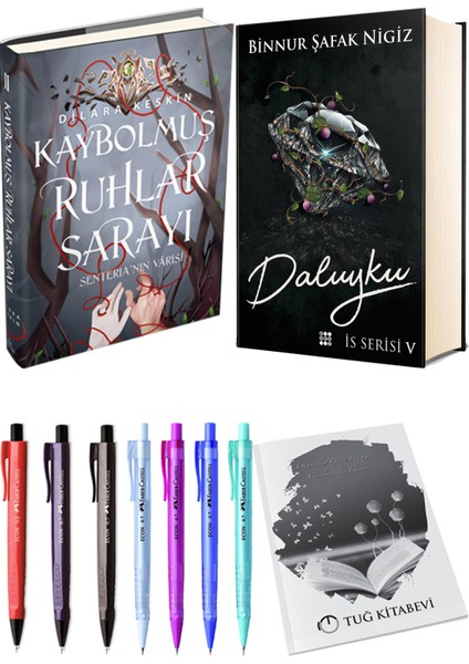 Is Serisi 5 Daluyku Ciltli Binnur Şafak Nigiz ve Kaybolmuş Ruhlar Sarayı 2 Ciltli Dilara Keskin 2li Set