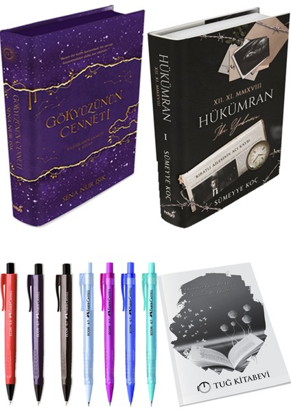 Hükümran 1: İki Yabancı - Gökyüzünün Cenneti 4 + Kalem + Not Defteri