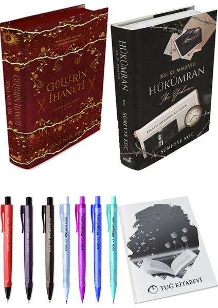 Hükümran 1: İki Yabancı - Güllerin İhaneti 2 + Kalem + Not Defteri