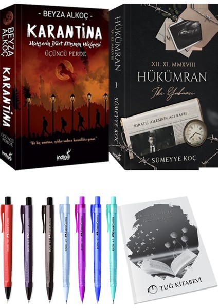 Hükümran : İki Yabancı - Karantina 3 + Kalem + Not Defteri