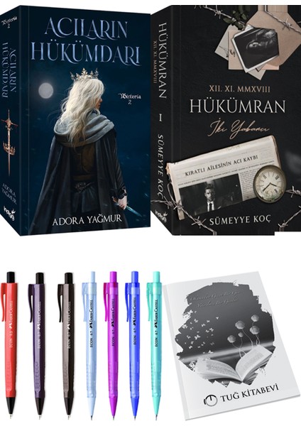Hükümran : İki Yabancı - Acıların Hükümdarı + Kalem + Not Defteri