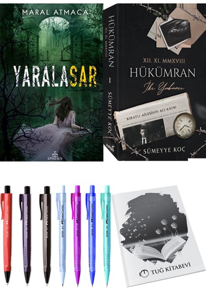 Hükümran 1: İki Yabancı - Yaralasar 2 + Kalem + Not Defteri