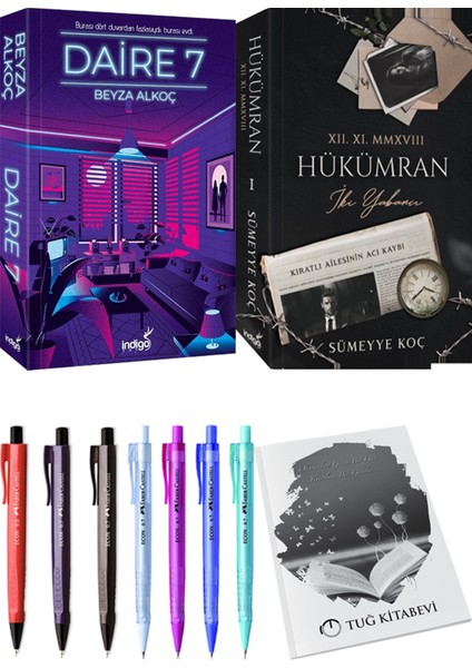 Hükümran : İki Yabancı - Daire 7 + Kalem + Not Defteri