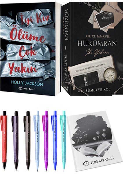 Hükümran 1: İki Yabancı - İyi Kız Ölüme Çok Yakın + Kalem + Not Defteri