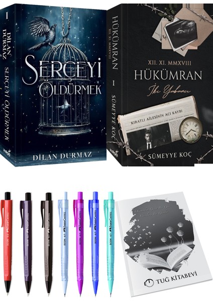 Hükümran : İki Yabancı - Serçeyi Öldürmek + Kalem + Not Defteri