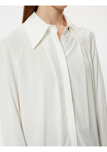 Viskon Gömlek Uzun Kollu Sivri Yaka Regular Fit indirimleri