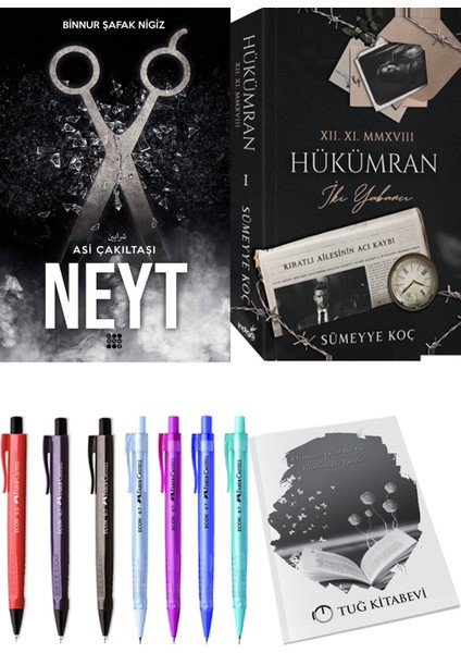 Hükümran : İki Yabancı - Asi Çakıltaşı 3: Neyt + Kalem + Not Defteri