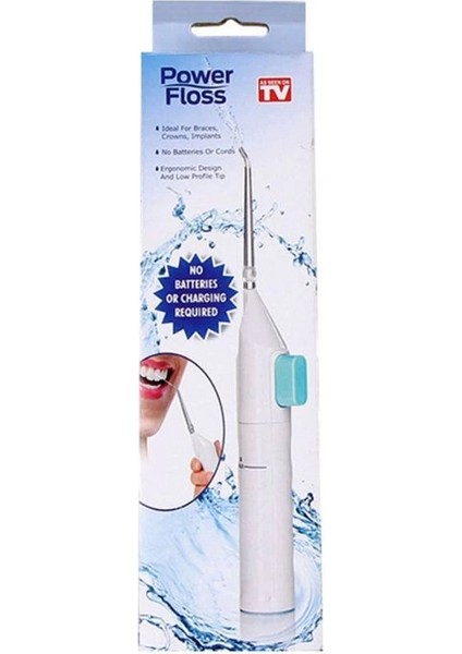 Taşınabilir Portatif Diş Ipi Power Floss | Kolay Ve Etkili Diş Temizliği | Su Jeti Teknolojisi ( )