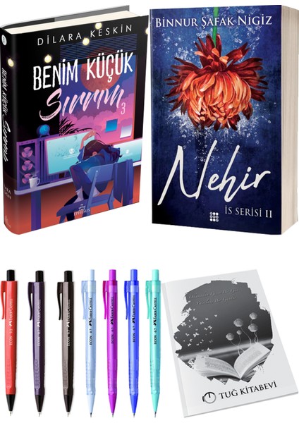 Is Serisi 2 Nehir Ciltli Binnur Şafak Nigiz ve Ephesus Benim Küçük Sırrım 3 Ciltli Dilara Keskin 2li Set