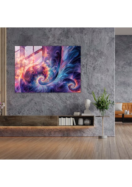 Metafizik Resim Cam Duvar Sanatı Modern Sanat - Metafizik Resim, Metafizik Resim, Cam Duvar Sanatı, Desenler, 45X30