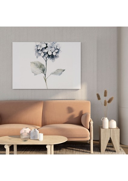 Ortanca Mürekkep Yıkama Duvar Tablosu - Ortanca, Kanvas, Narin, Duvar Sanatı, 30X30 fiyatları