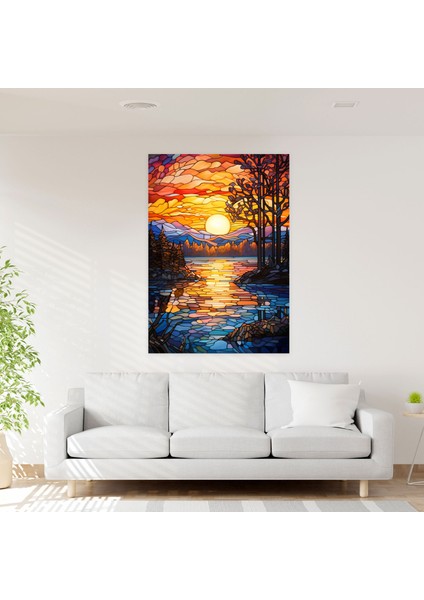 Gerçekçi Cam Heykel Duvar Sanatı - Gerçekçi Cam Heykel, Kanvas Tablo, Gerçekçi Cam Heykel, Kanvas, 30X50 fiyatları