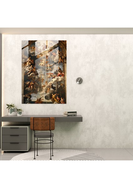 Sembolik Raffaello Sanzio Cam Baskı - Raffaello Sanzio, Ev Dekorasyonu, Raffaello Sanzio, Sembolizm, 30X45 fiyatları