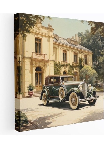 Mercedes Duvar Sanatı - Vintage Poster Duvar Dekorasyonu - Mercedes, Mercedes, Kanvas Tablo, Nostalji, 30X30