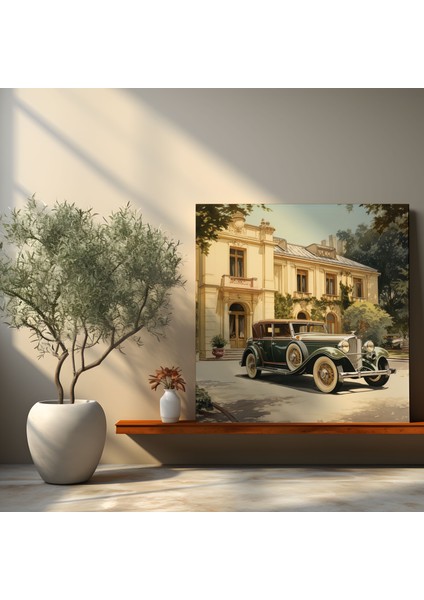 Mercedes Duvar Sanatı - Vintage Poster Duvar Dekorasyonu - Mercedes, Mercedes, Kanvas Tablo, Nostalji, 30X30 fiyatları