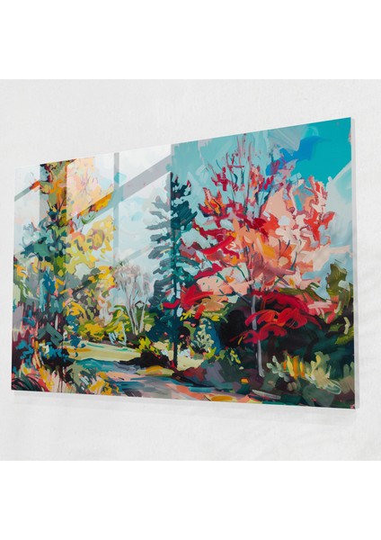 Post-Empresyonizm Duvar Dekorasyonu - Post-Empresyonizm, Modern Sanat, Cam Sanatı, Ev Dekorasyonu, 45X30