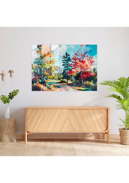 Post-Empresyonizm Duvar Dekorasyonu - Post-Empresyonizm, Modern Sanat, Cam Sanatı, Ev Dekorasyonu, 45X30 fiyatları