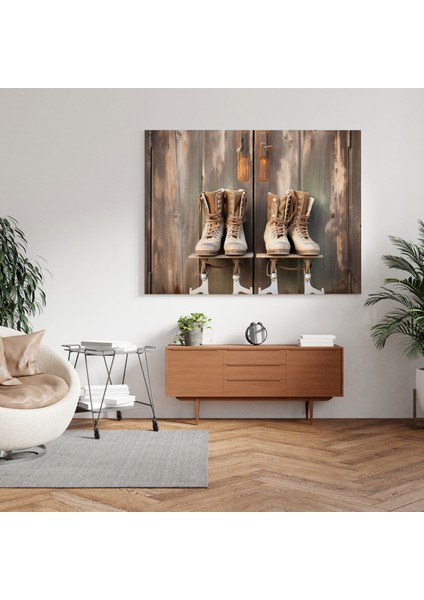Kış Harikalar Diyarı Kanvas Tablo - Noel, Büyüleyici Ruh, Duvar Dekorasyonu, Kışın Güzelliği, 30X30 fiyatları