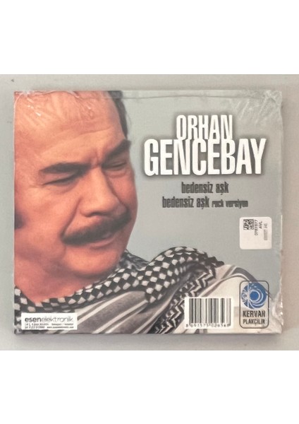 Orhan Gencebay Bedensiz Aşk CD (Jelatininde Sıfır Orjnal Dönem Baskı Cd)