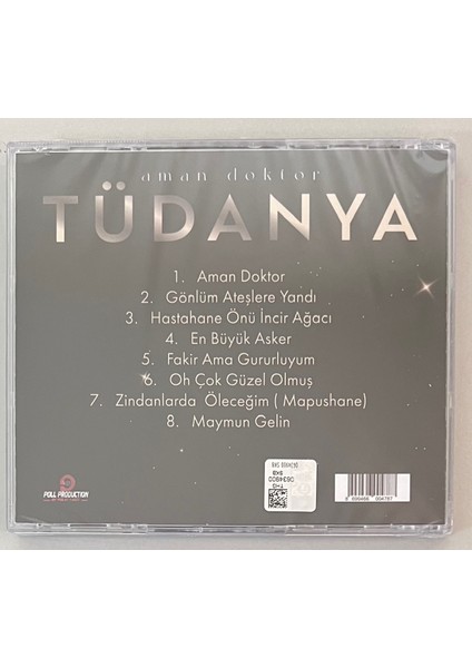 Tüdanya Aman Doktor CD (Jelatininde Sıfır Orjnal Baskı Cd)