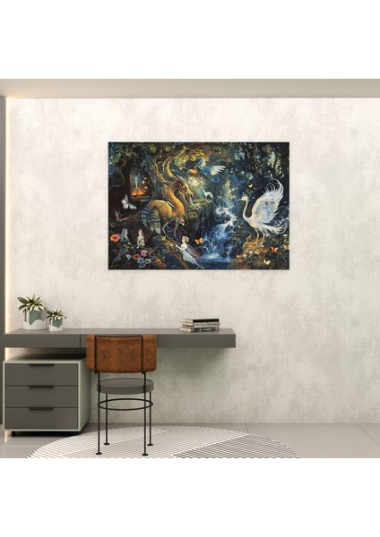 Ön Raphael Kardeşliği Masal Duvar Sanatı - Ön Rafael Kardeşliği, Ön Raphael Kardeşliği, Kanvas Tablo, Duvar Sanatı, 50X30