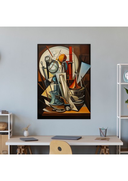 Pablo Picasso Tarzı Duvar Dekorasyonu - Pablo Picasso, Sessiz Renkler, Pablo Picasso Tarzı, Ev Dekorasyonu, 30 x 50 cm